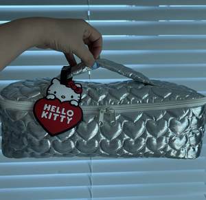 Bolsa de Gran Capacidad con Cierre, 35*11*9CM, de Nailon, para Guardar el Secador de Pelo, con Logotipo Impreso, Bolsa de Cosméticos para Mujer, para Viaje - Product Image 1