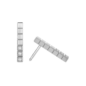 Pendientes CHOPARD WHITE ICE de Oro Blanco de 18K con Diamantes, Joyería de Oro de Lujo Personalizable para Regalo, Boda - Product Image 5