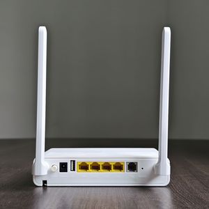 เราเตอร์ไฟเบอร์ออปติก Zikun ZC-521X6H XPON ONU FTTH UPC 4GE 1POTS 2USB AX3000 Mesh 2.4G 5G Dual Band WiFi - Product Image 3