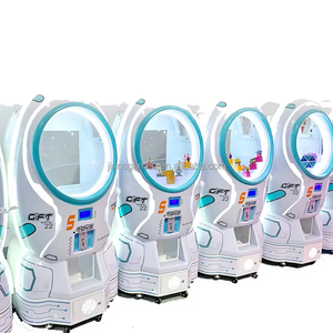 Máquina expendedora de entretenimiento de autoservicio con código QR, operada con monedas, tipo cápsula espacial, con lotería de cajas sorpresa y juegos de 1 año - Product Image 2