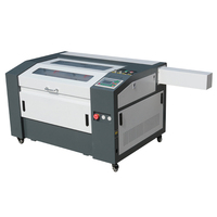 Nouvelle machine de gravure laser CO2 Mini 4060 50W/60W/80W portable de bureau CNC pour acrylique, verre, MDF, papier avec marquage profond