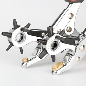 Alicates de perforación de cinturón universales, herramienta <span class=keywords><strong>Manual</strong></span> de punzonado de costura de correa de cuero - Product Image 6