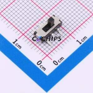 MST22D18G30-B Slide Switch SMD-6P,9x3.5mm Switch Double Pole Double Throw Rectangle Pin Header SMD Tab 9.1mm - Product Image 1