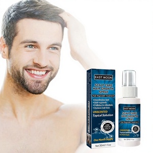 Spray capillaire pour hommes East Moon 30ml, spray volumisant, fortifiant, nourrissant, lissant et hydratant - Product Image 1