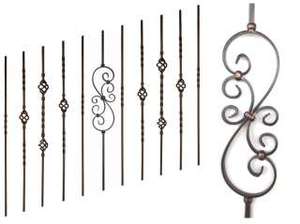 Éléments en fer forgé Barre cueillie - Product Image 2