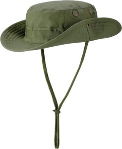 Gorras de Pescador Casuales para Exteriores Unisex Personalizadas OEM, Sombrero de Pescador Reversible con Logotipo Personalizado, Gorra Boonie con Cordón de Protección Solar y Bordado 3D - Product Image 1