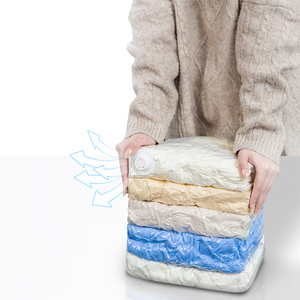 Customize Household Large Size <strong>Cube</strong> Vacuum Bag with 80% Space Saving Storing Clothes Pillows and Quilts