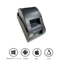 Impresora térmica portátil de escritorio Hui Wei de 58mm con garantía de 1 año y soporte SDK-en stock