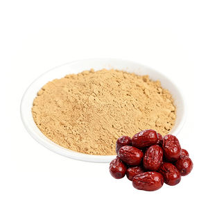 Factory Supply 100% Pure Natural Jujube Powder <b>Red</b> <b>Date</b> Powder for Beverage Baking - Product Image 1