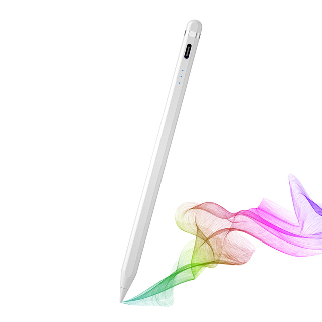 Custom logo Capacitive Pen ODM Universal Capacitive Stylus Digital Pen Active Stytlus with LED Digital Display Touch Pen