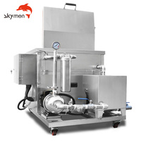 Skymen ODM Pulitore a Ultrasuoni Industriale 50L con Filtro 180G, Macchina per Pulizia DPF a Ultrasuoni per Blocchi Motore, Valvole e Iniettori