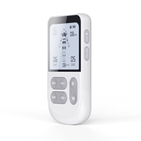 Mini appareil de massage TENS EMS 3-en-1, électrodes à double canal, stimulateur pour soulager les douleurs musculaires