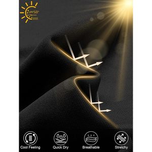 Camiseta de Natación para Hombre, Tallas Grandes, Protección Solar UPF 50+, Manga Corta, Secado Rápido, para Pesca, Tallas 2XL a 8XL - Product Image 4
