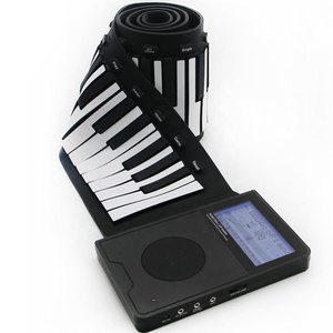 Portátil 88 teclas Flexible de silicona Piano plegable teclado electrónico de <span class=keywords><strong>iword</strong></span> - Product Image 1
