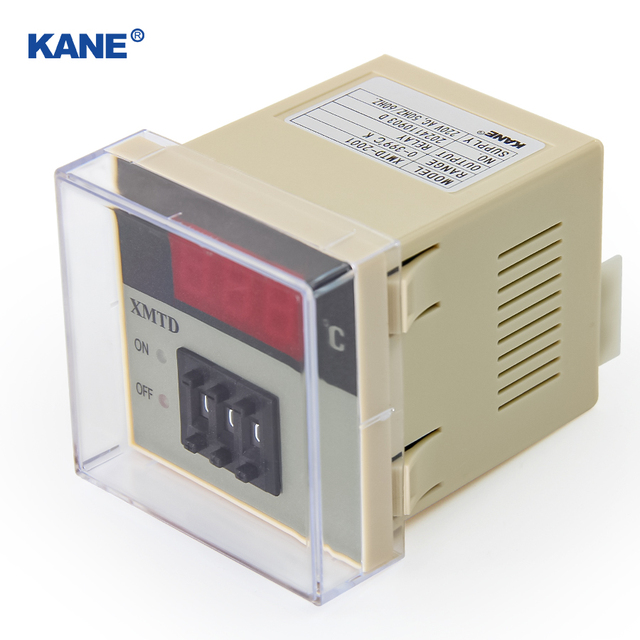 XMTD-2001 Mechanical Adjustable Temperature Controller 0-399C Thermostat Input K Type Thermocouple Output Relay
