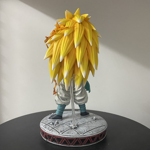 Figura de Anime de PVC de 25CM, estatua de dragón <span class=keywords><strong>Super</strong></span> <span class=keywords><strong>Saiyan</strong></span> 3 Gotenks, modelo de figurita de colección, estatua de personaje de dibujos animados, modelo de juguete - Product Image 5