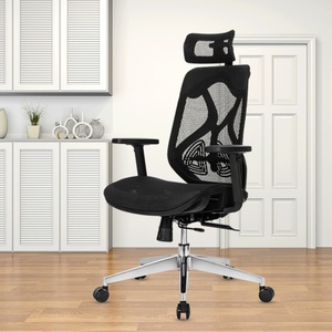 Modern <b>Computer</b> <b>Desk</b> Swivel Chair Adjustable High Back Lumbar Support Mesh Chair Ergonomic Executive Office Chairs - Product Image 6