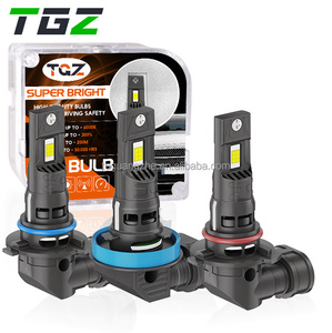 Ampoule de remplacement halogène TGZ Auto Headlight H11 9005/<span class=keywords><strong>HB3</strong></span> 9006/HB4 12-24V, éclairage auxiliaire de conduite, phare LED 4000LM 9012 - Product Image 1