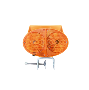 A doppio lato a energia solare barricata a LED leggera traffico stradale intelligente conica avviso luce lampeggiante 1000M notte - Product Image 4