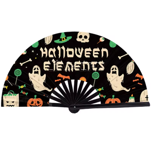 Abanico de Mano Extra Grande Personalizado para Festivales y Conciertos, con Diseño Gráfico Vibrante - Product Image 5