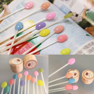 Nail Art Display 100 colores Cuchara Muestras <span class=keywords><strong>Uñas</strong></span> postizas Palos <span class=keywords><strong>de</strong></span> Punta Esmalte Display Dipper - Product Image 2