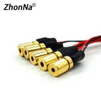 Nouveau module laser rouge 650nm 5mW 3V, tête en cuivre de 6,5 mm, irradiation ponctuelle de précision de 2 mm, accessoires de montage pour localisateur industriel