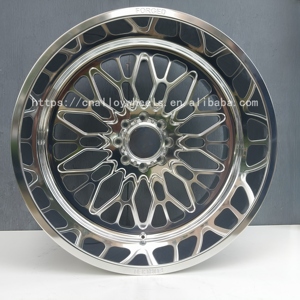 Jantes forgées à rebord profond 26x14 28x16 30x16 polies miroir, déport -<span class=keywords><strong>76</strong></span> -101, sur mesure pour le <span class=keywords><strong>Nord</strong></span> - Product Image 5