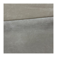 Tissu de velours en peluche Polyester Double face, tissu de flocage en faux cuir pour vêtements et chaussures