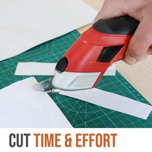 Electric Scissors 3.6V Battery Operated Multi-Purpose <b>Cutting</b> <b>Tool</b> For Fabric Leather Paperboard - Product Image 5