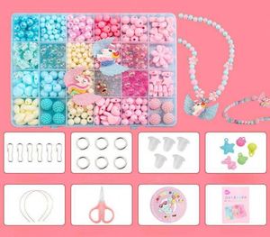 <b>DIY</b> Children's Beaded Bracelet Educational Toy Acrylic Beads Jewelry Making <b>Kit</b> with Craft Supplies Set - Product Image 6