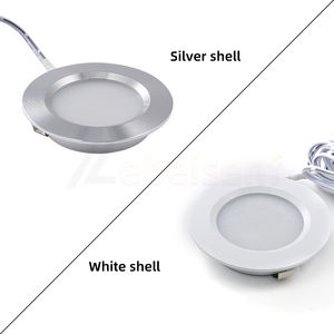 Lumière d'armoire <span class=keywords><strong>LED</strong></span> DC 12V 3W ultra-mince en aluminium avec borne de connecteur Couleur unique Blanc chaud neutre Dimmable - Product Image 6