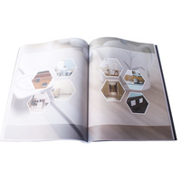 Service d'impression de Magazine/Catalogue/livret personnalisé de luxe, impression en couleur, conception de Logo, reliure parfaite