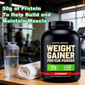 Özel etiket spor kilo kazanç vücut geliştirme takviyesi tozu spor metabolik ciddi kas kitle Gainer proteini için sıcak satış - Product Image 4