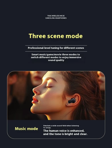 LCD Color Smart Touch Screen LED In-Ear Mini auriculares inalámbricos IPX 5 TWS <span class=keywords><strong>Audifons</strong></span> ANC + ENC Auriculares con cancelación de ruido - Product Image 5