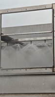 Filtre à fumée 30000CMH pour pré-filtration des brumes d'huile collantes et des aérosols liquides provenant du processus d'oxydation du bitume, équipement de traitement des gaz
