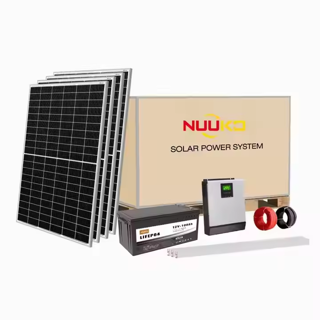 Lithium Iron Lifepo4 Battery System Hybrid Solar Off-Grid Inverter System 4Kw 5Kw 6Kw 8Kw 10Kw
