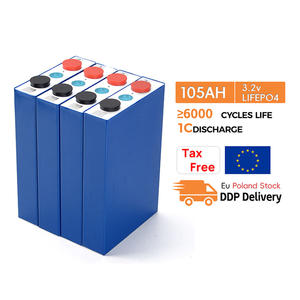 Spedizione veloce EU PL stock grado A ciclo 6000 3.2v LF105 LF125 LF100LA Lifepo4 batteria batteria 100ah 105AH 125AH - Product Image 2