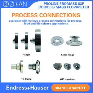 เครื่องวัดการไหลแบบคอริโอลิส Endress+Hauser Proline Promass 83F DN50 2In Digital E+H 83F50 สำหรับวัดการไหลของน้ำ ก๊าซ น้ำมัน และอากาศ - Product Image 1