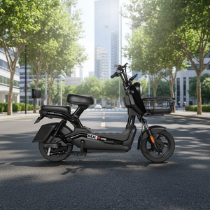 Bicicleta Eléctrica Urbana de Alta Velocidad 2026, 48V 12AH, 3 Velocidades, con Batería de Plomo-Ácido, para Adultos, con Pedales, Nueva - Product Image 1