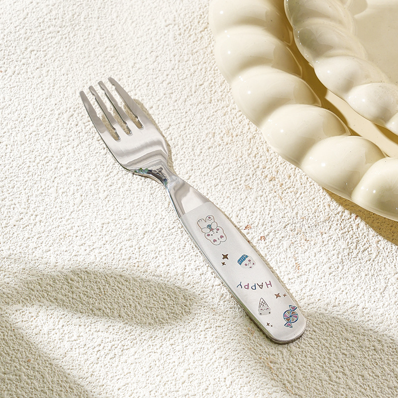 Tenedor de espejo de conejo