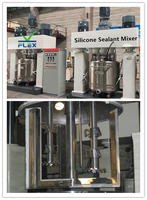 Machine industrielle de mastic de silicone neutre/acide/RTV acétique/PU/bois/acrylique silicone produit couleur liquide mélangeur machine