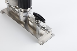Régulateur de pression de cylindre de gaz en acier inoxydable à une seule étape HCSA00 HKSC (type combiné) pour usage en laboratoire, compatible multi-gaz - Product Image 4