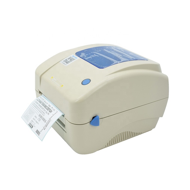 White 110mm Direct Thermal Printing 203dpi USB Thermal Label Printer for POS System in Stock 1-Year Warranty