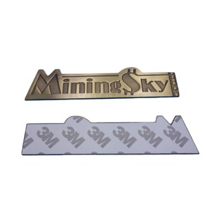 Retro Zinc Alloy <b>Decorative</b> <b>Plate</b> 55mm Self Adhesive For Furniture Packaging - Product Image 5