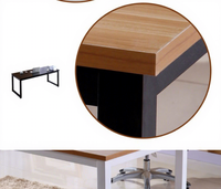 Bureau d'ordinateur de haute qualité pour la maison, le bureau et l'étude