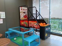 Crazy Hoop Machine de jeu d'arcade de basket-ball de rue à monnayeur pour sports en intérieur à vendre