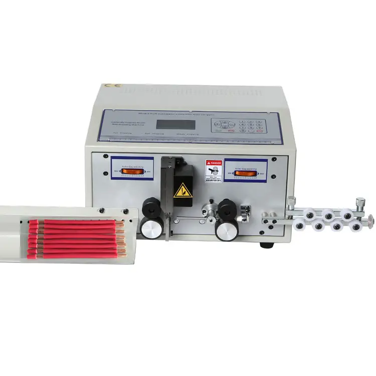 Pvc automática de cable de alambre cortador y stripper de SA-ABE
