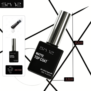 SH12 Gel Blooming per Nail Art e Design Unghie |   Lampada UV LED per Polimerizzazione |   Vegano e non tossico |   Alta Trasparenza - Product Image 3