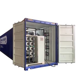 Sistemas de tratamiento de agua en contenedores Desalinización de agua de mar Purificación de agua de pozo salobre - Product Image 1