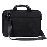Bolsas de mano suaves personalizadas para conferencias, diseño clásico a la moda, 16 pulgadas, impermeable, ligero, para viajes de negocios, maletín para ordenador portátil